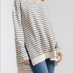 Z Supply Striped Weekender Sz Medium